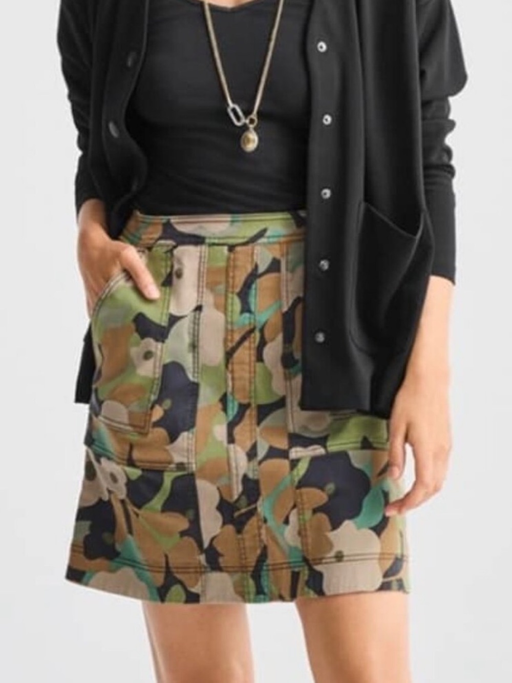 Cabi, Size 8, Camouflage, Skirt
